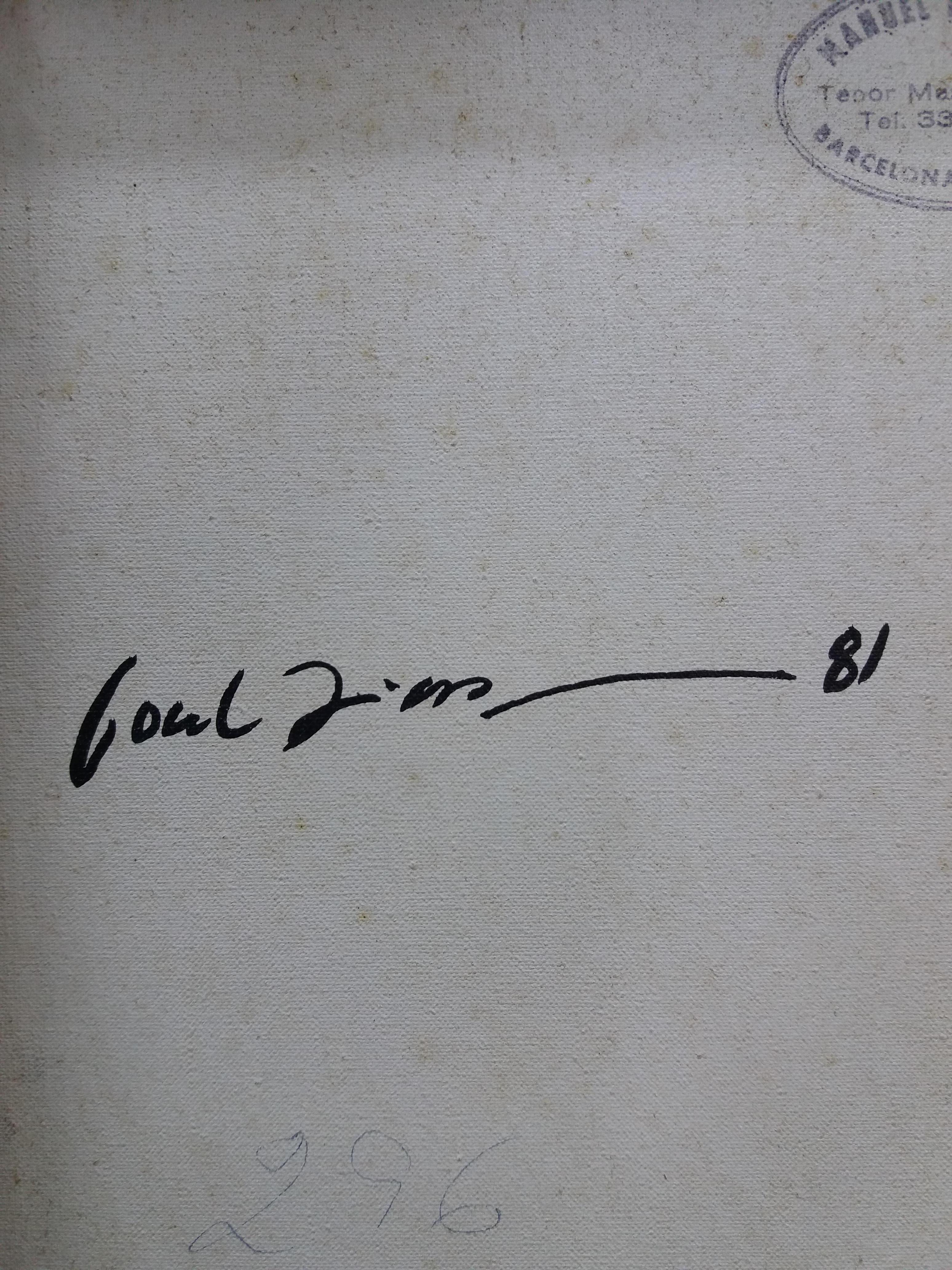 Font Diaz .8 STUDIUM DER FARBEN. Originales abstraktes Pastellgemälde im Angebot 5