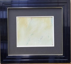 Font Diaz   Peu  Peinture abstraite au pastel originale