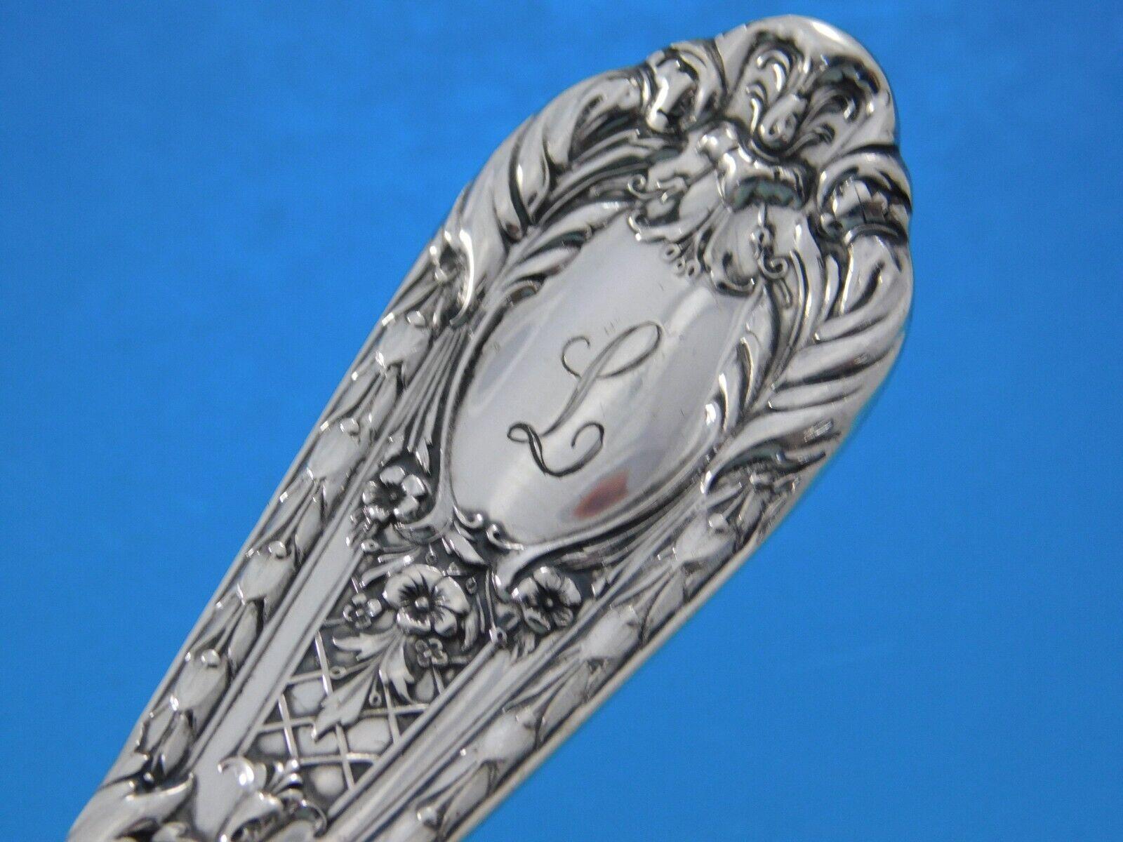 Argent sterling Fontaine by International Sterling Silver Flatware Set Service 61 pc Most L Mono en vente