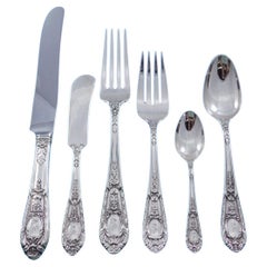 Fontaine by International Sterling Silver Servizio di posate 61 pezzi Most L Mono