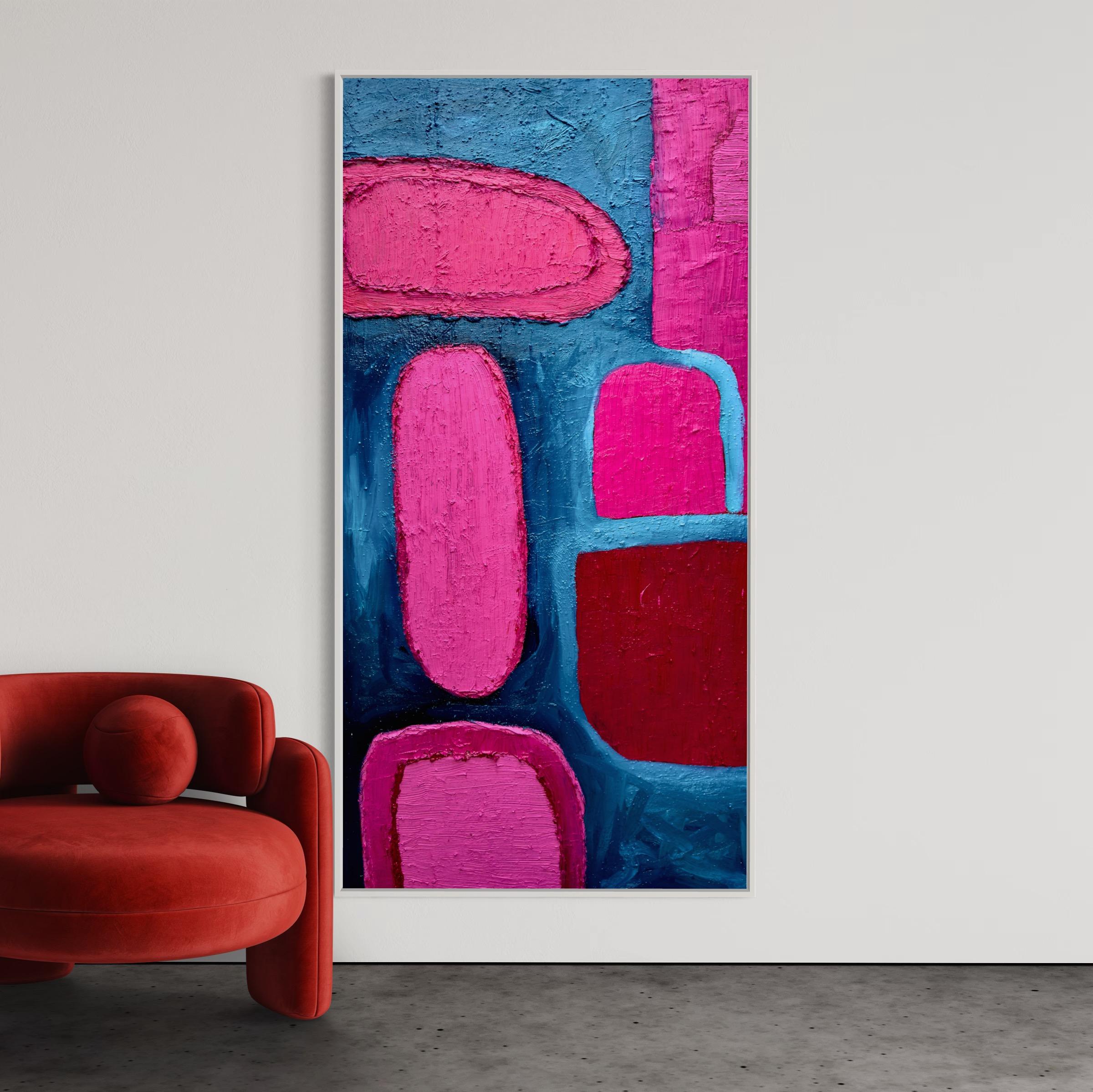 Bittersüß (Abstrakt), Painting, von Fontaine Scarelli