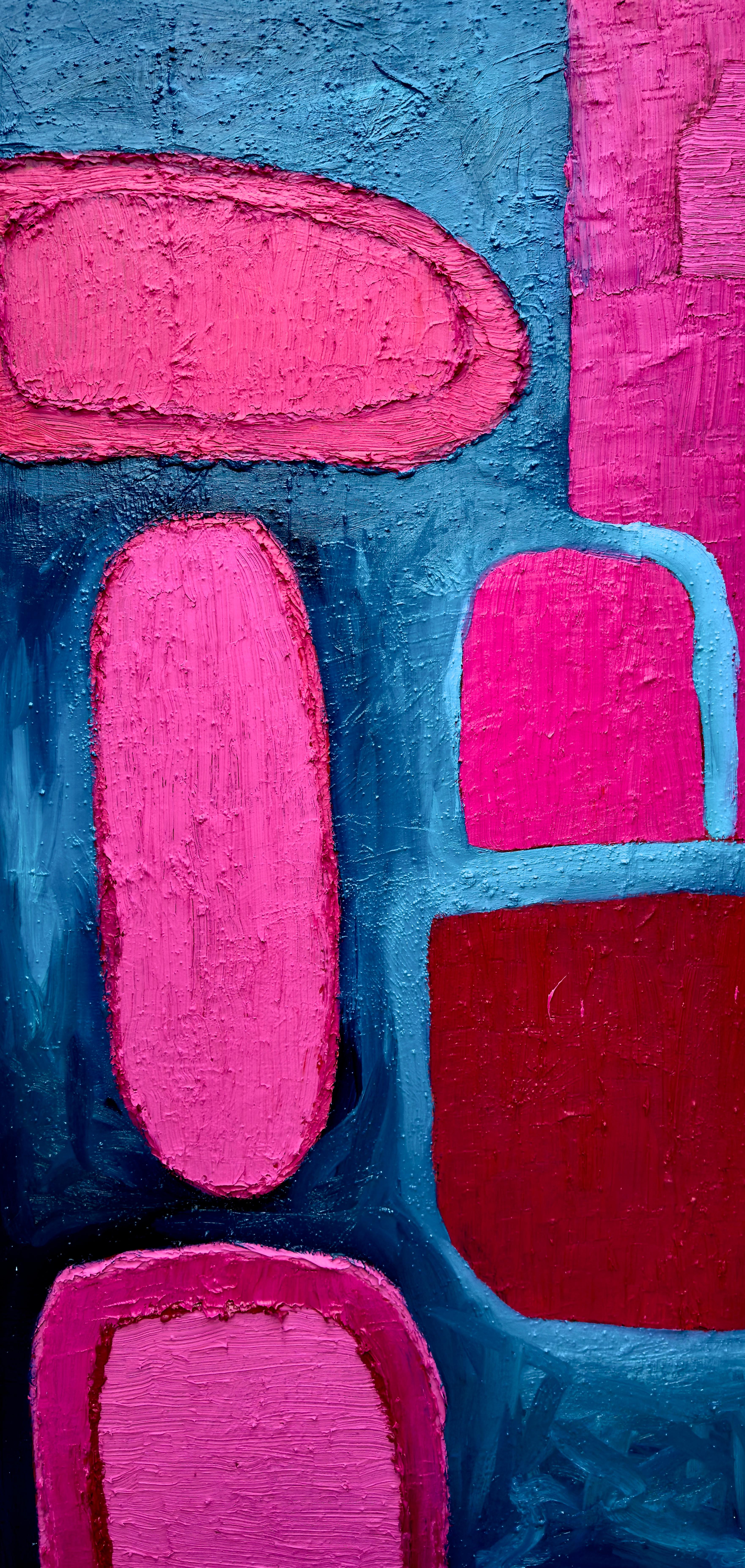 Fontaine Scarelli Abstract Painting – Bittersüß