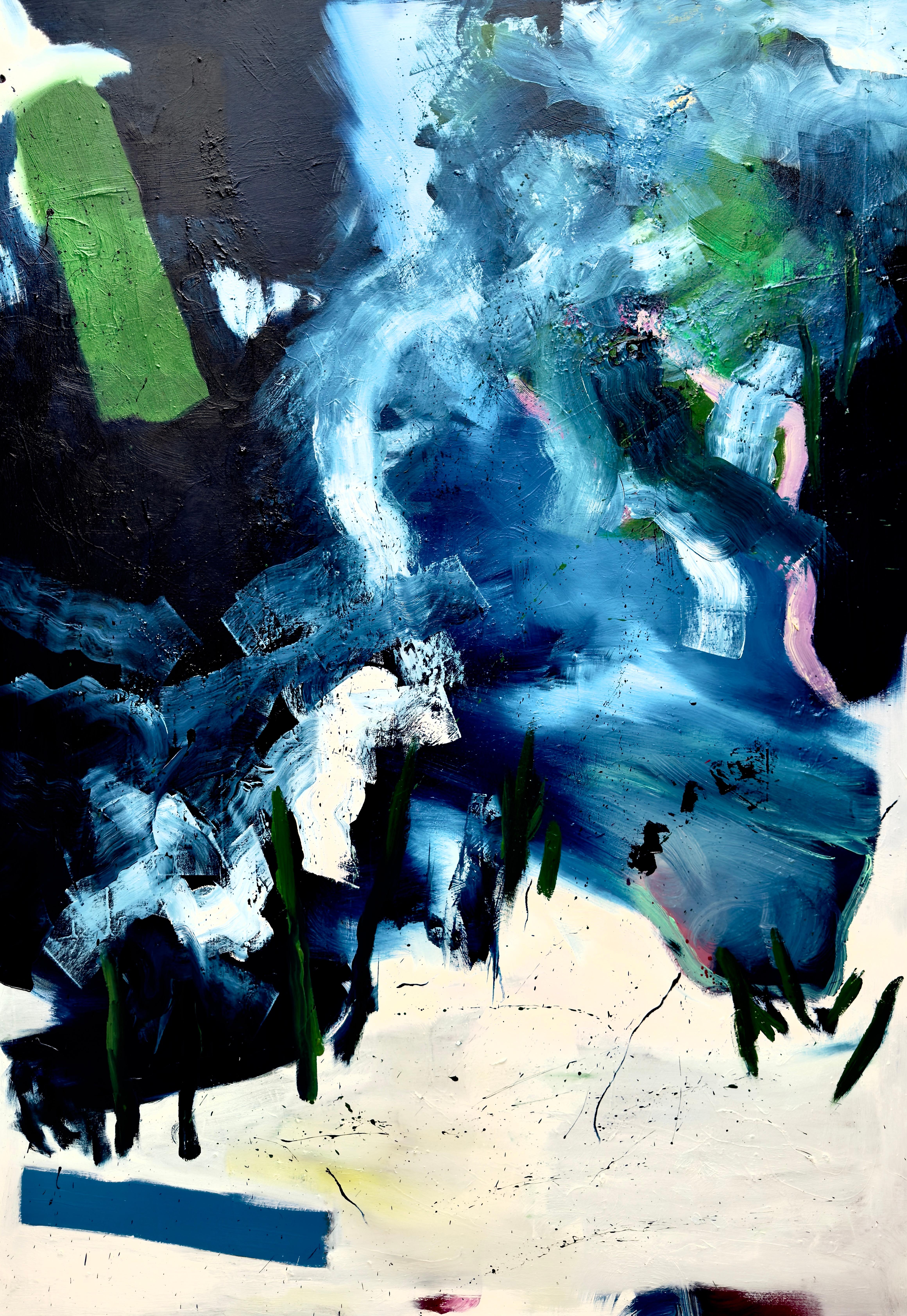 Abstract Painting di Fontaine Scarelli - Danzare con la materia