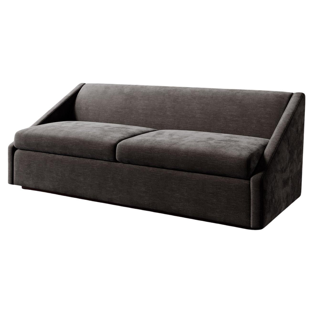 Fontaine-Sofa aus plüschigem Samt von Christiane Lemieux