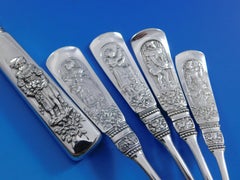 Fontainebleau by Gorham Sterling Silver Flatware Set 8 Service 43 pcs Luncheon