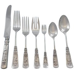 Fontainebleau by Gorham Sterling Silver Flatware Set for 8 Service, 73 Pieces
