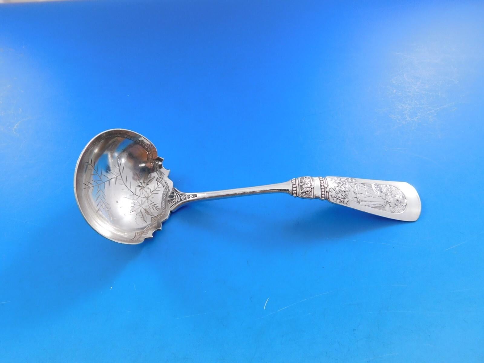 XX secolo Set di posate Fontainebleau by Gorham Sterling Silver Servizio 27 pezzi Cena in vendita