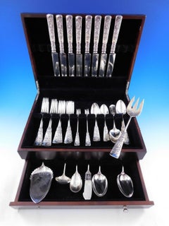 Fontainebleau by Gorham Sterling Silver Flatware Set Service 55 pcs Dinner