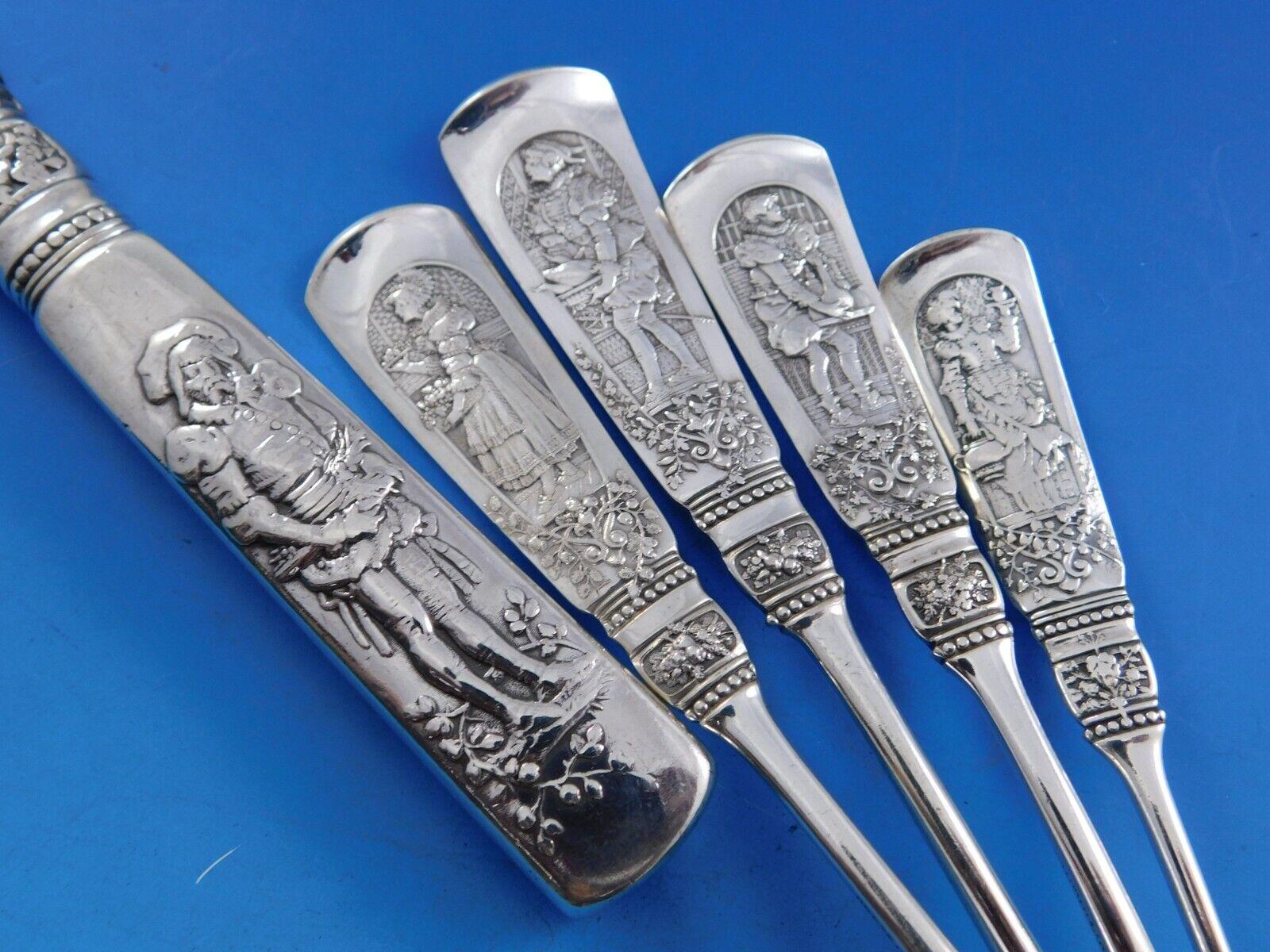 Fontainebleau by Gorham Sterling Silver Flatware Set Service 55 pcs Dinner For Sale 1