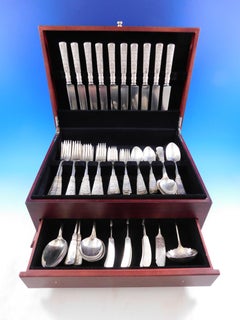 Fontainebleau by Gorham Sterling Silver Flatware Set Service 84 Pcs Multi-Motif