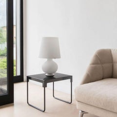FONTANA 1853 - Medium Table Lamp - White Satin Glass by Fontana Arte