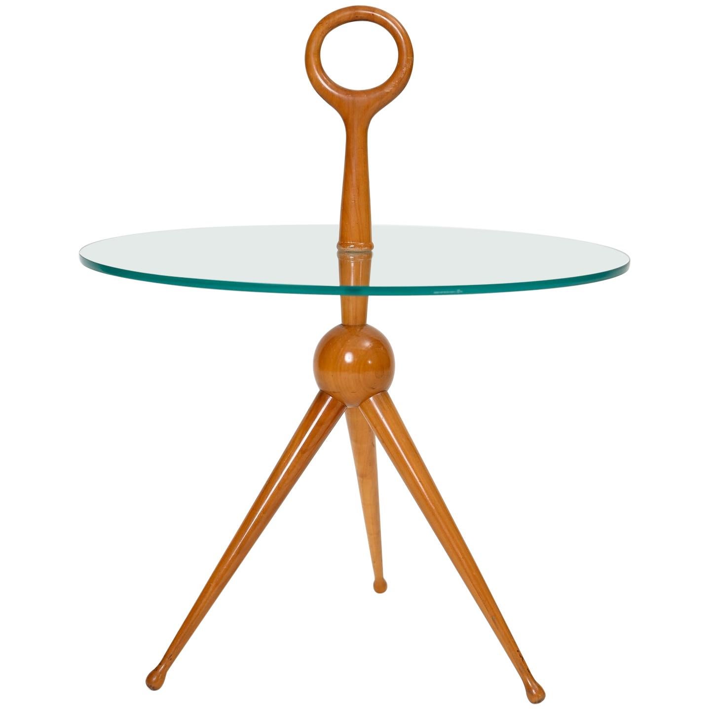 Fontana Art Style Tripod Side Table