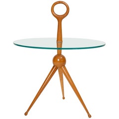 Fontana Art Style Tripod Side Table