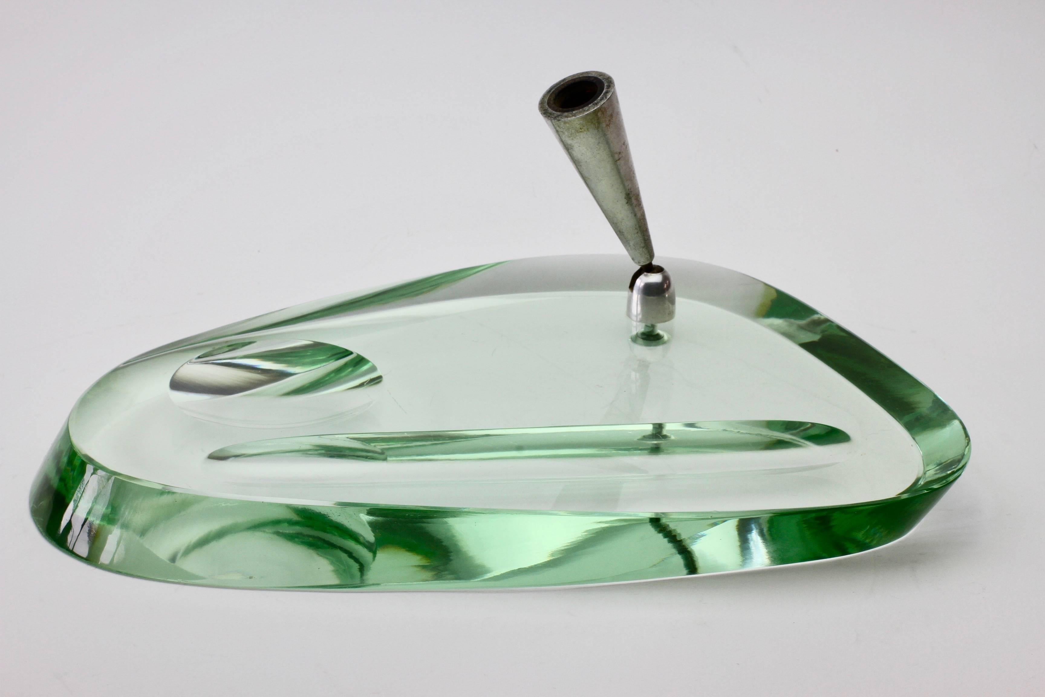 glass pen stand