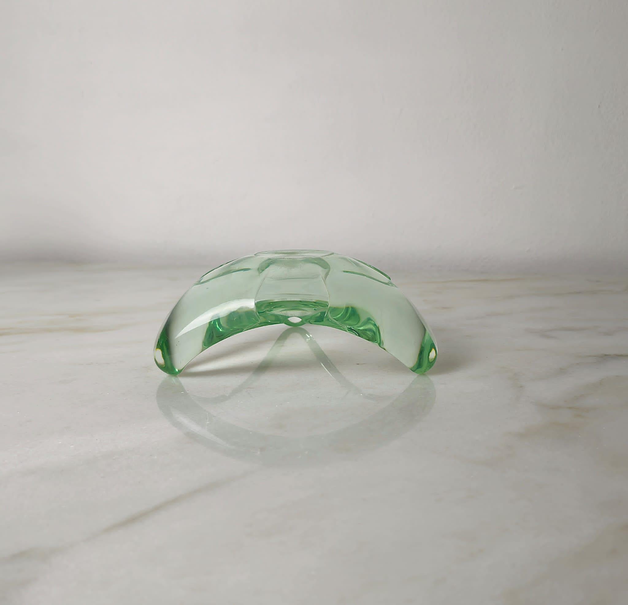 Fontana Arte Ashtray/Pocket tray in Murano glass, Italy, 1940s In Good Condition For Sale In Palermo, IT