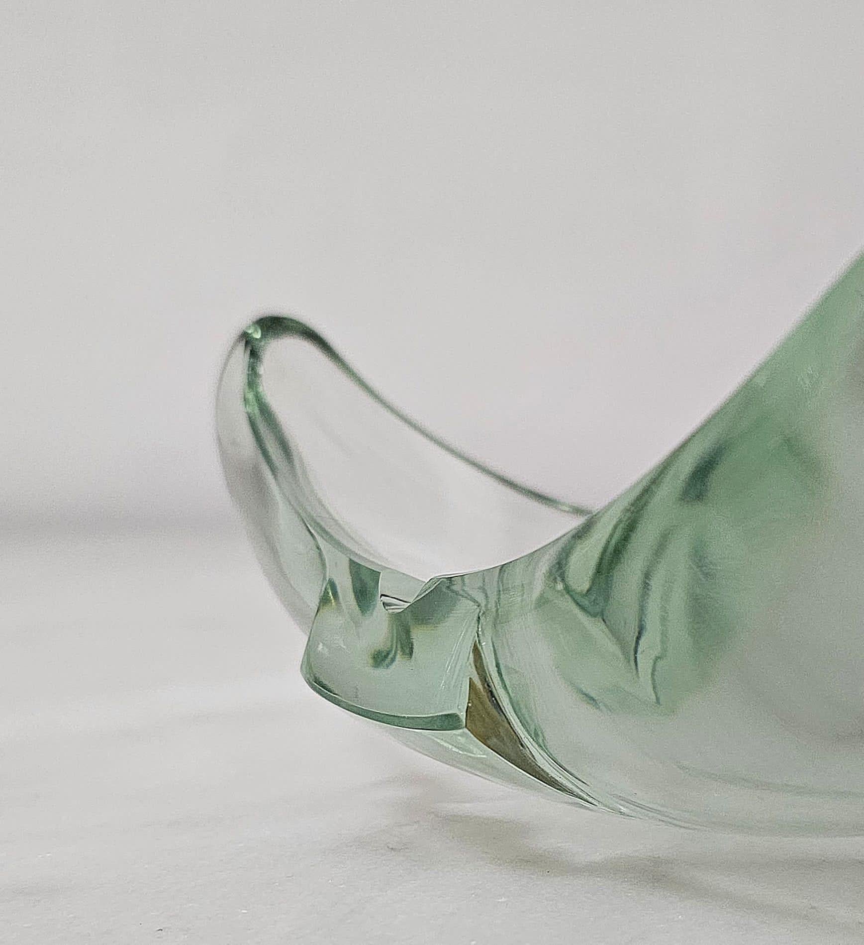 Fontana Arte Aschenbecher/Taschentablett aus Murano-Glas, Italien, 1940er Jahre (Muranoglas) im Angebot