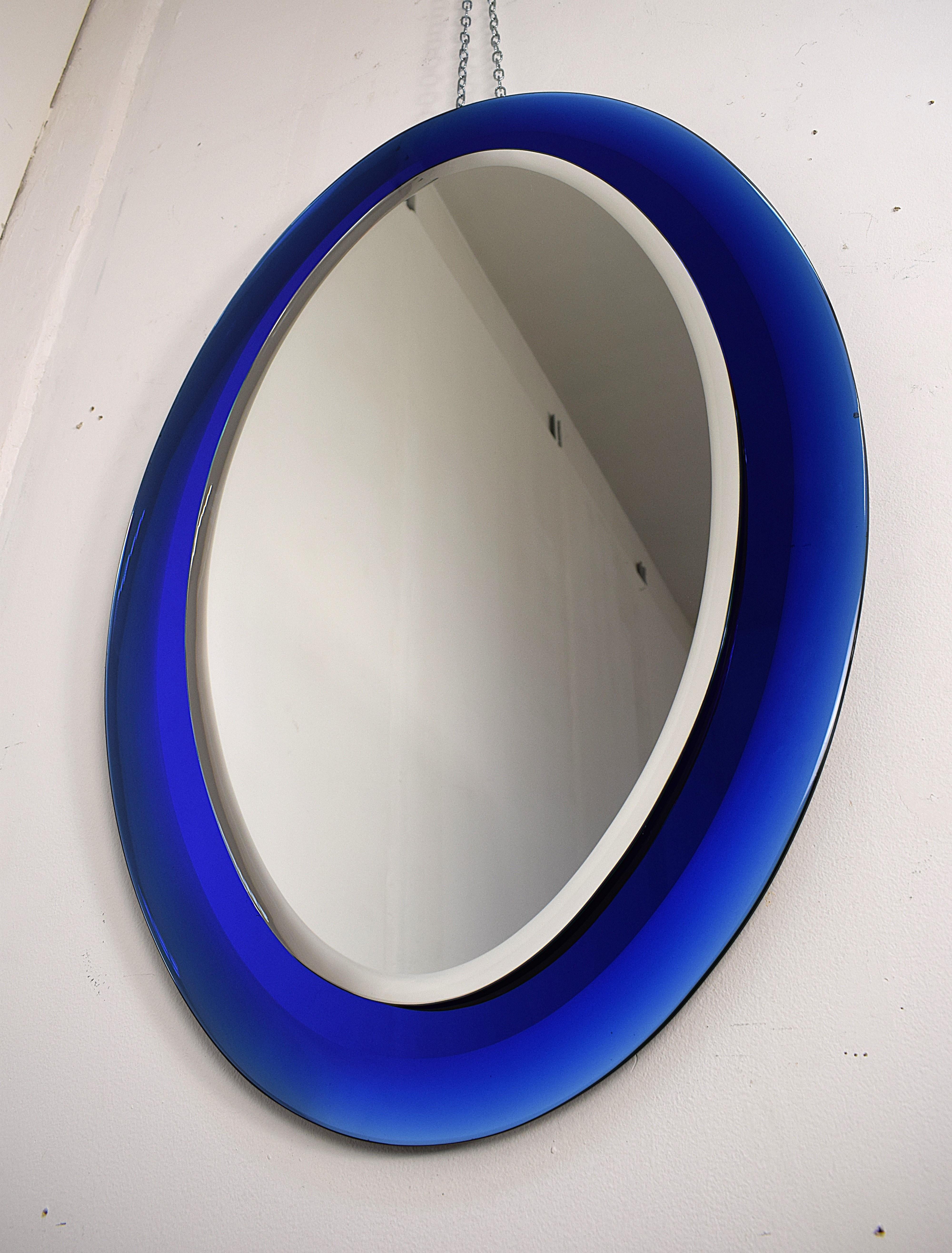 Fontana Arte (Attr.) Specchiera Ovale, 196 en vente 7