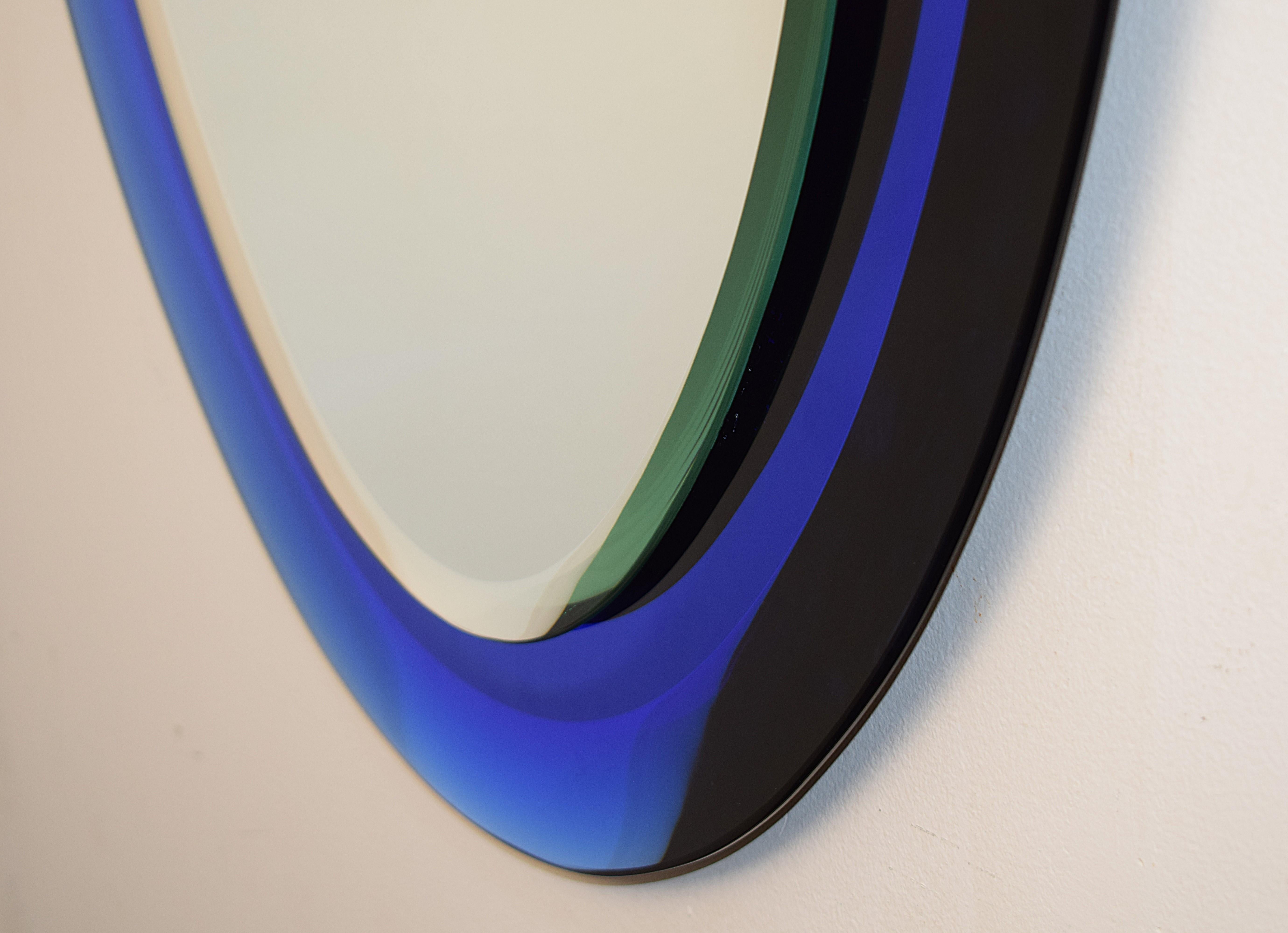 Fontana Arte (Attr.) Specchiera Ovale, 196 en vente 1