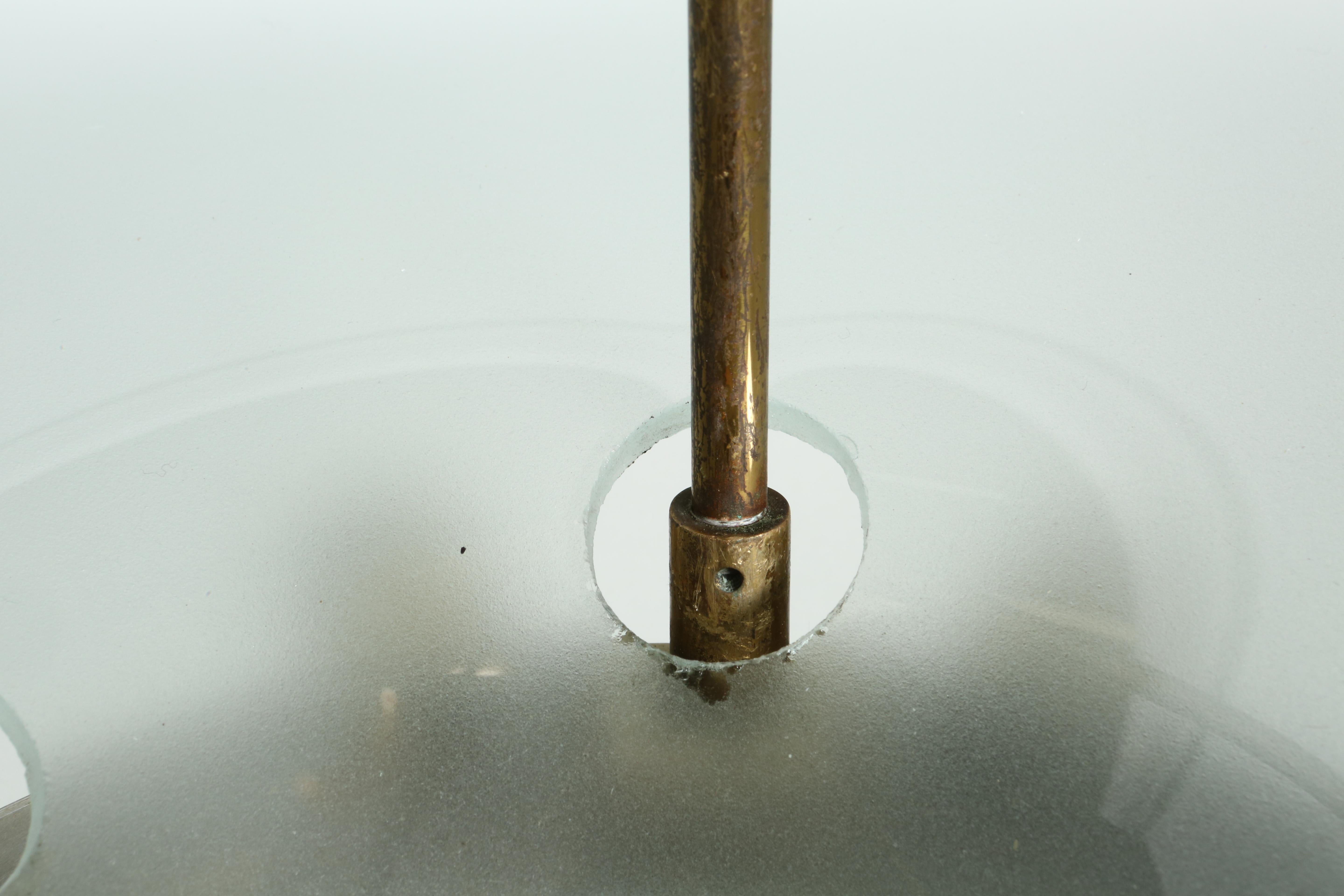 Lampadario Fontana Arte di Max Ingrand, attribuito in vendita 3