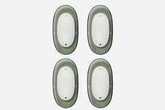 Fontana Arte by Max Ingrand sconces model 2434, set of 2, Italy circa 1960s