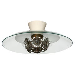 Fontana Arte von Pietro Chiesa Deckenleuchte, Italien ca. 1940er Jahre