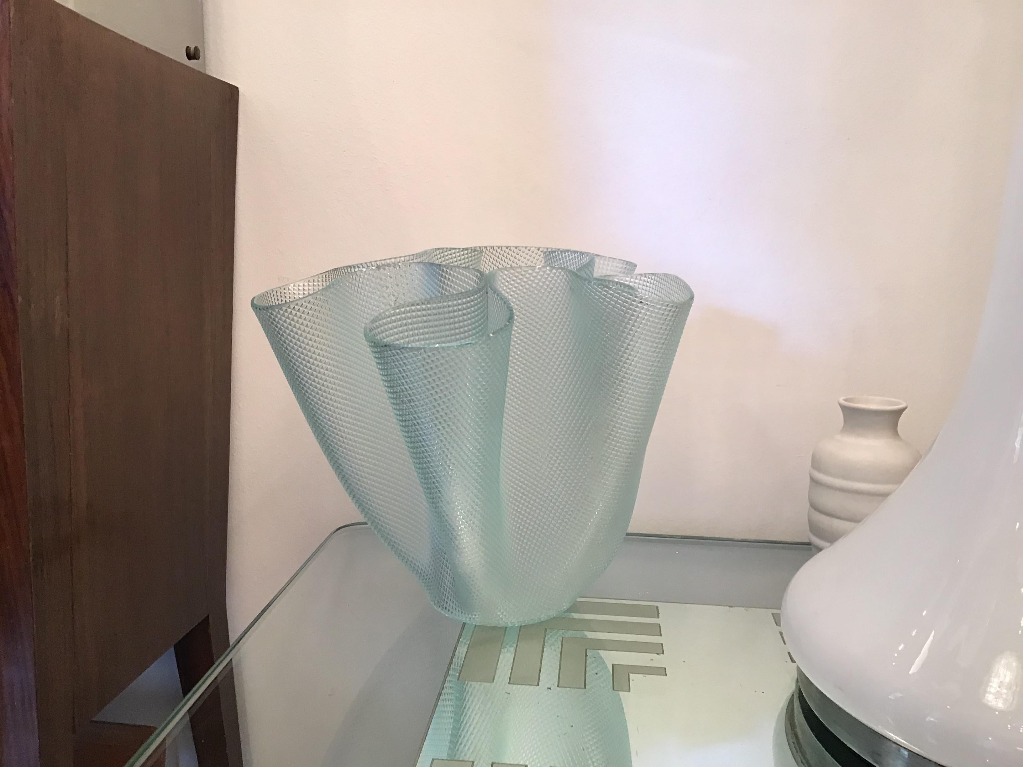 Fontana Arte “Cartoccio” Glass, 1949 For Sale 5