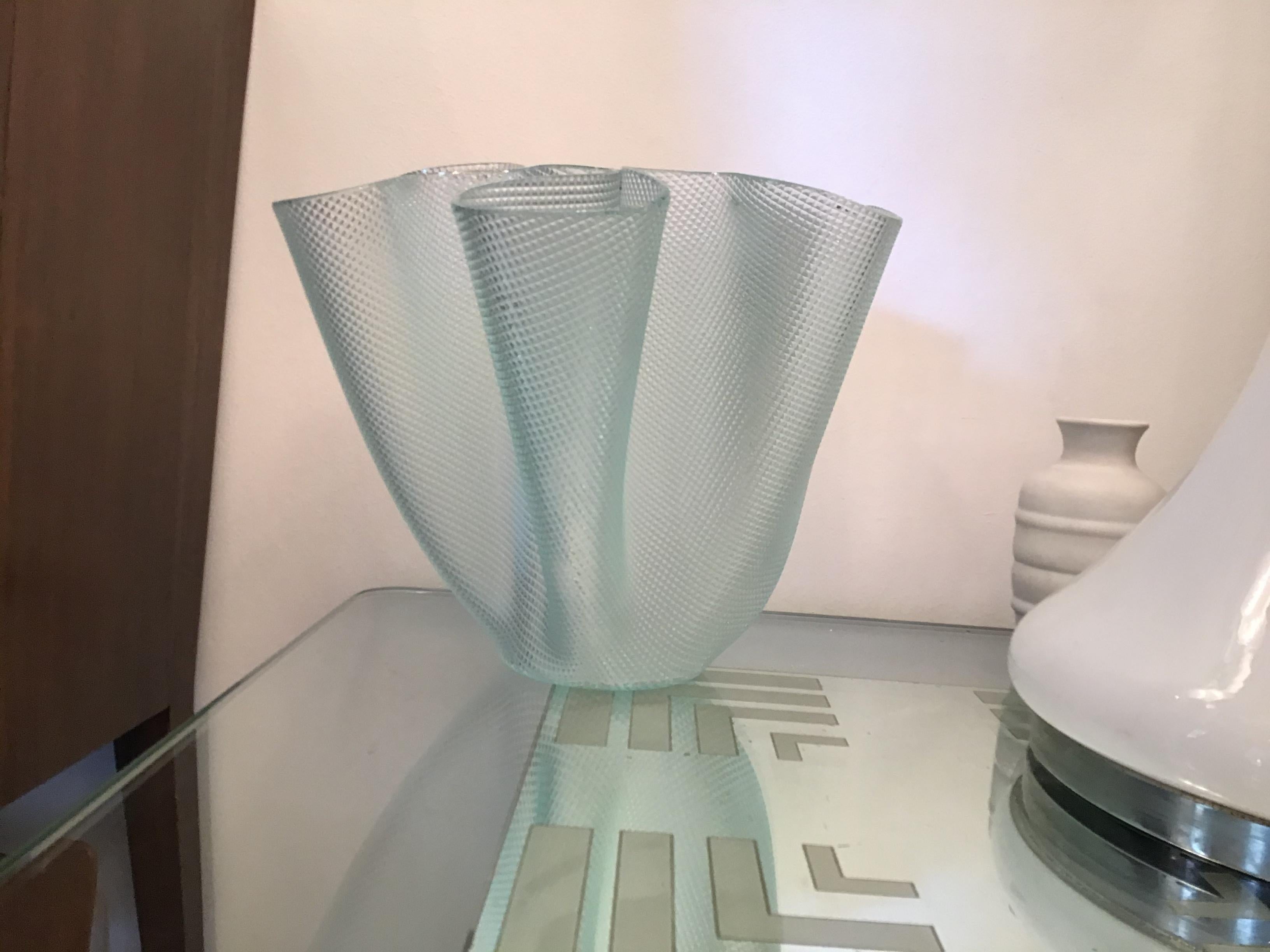 Fontana Arte “Cartoccio” Glass, 1949 For Sale 6