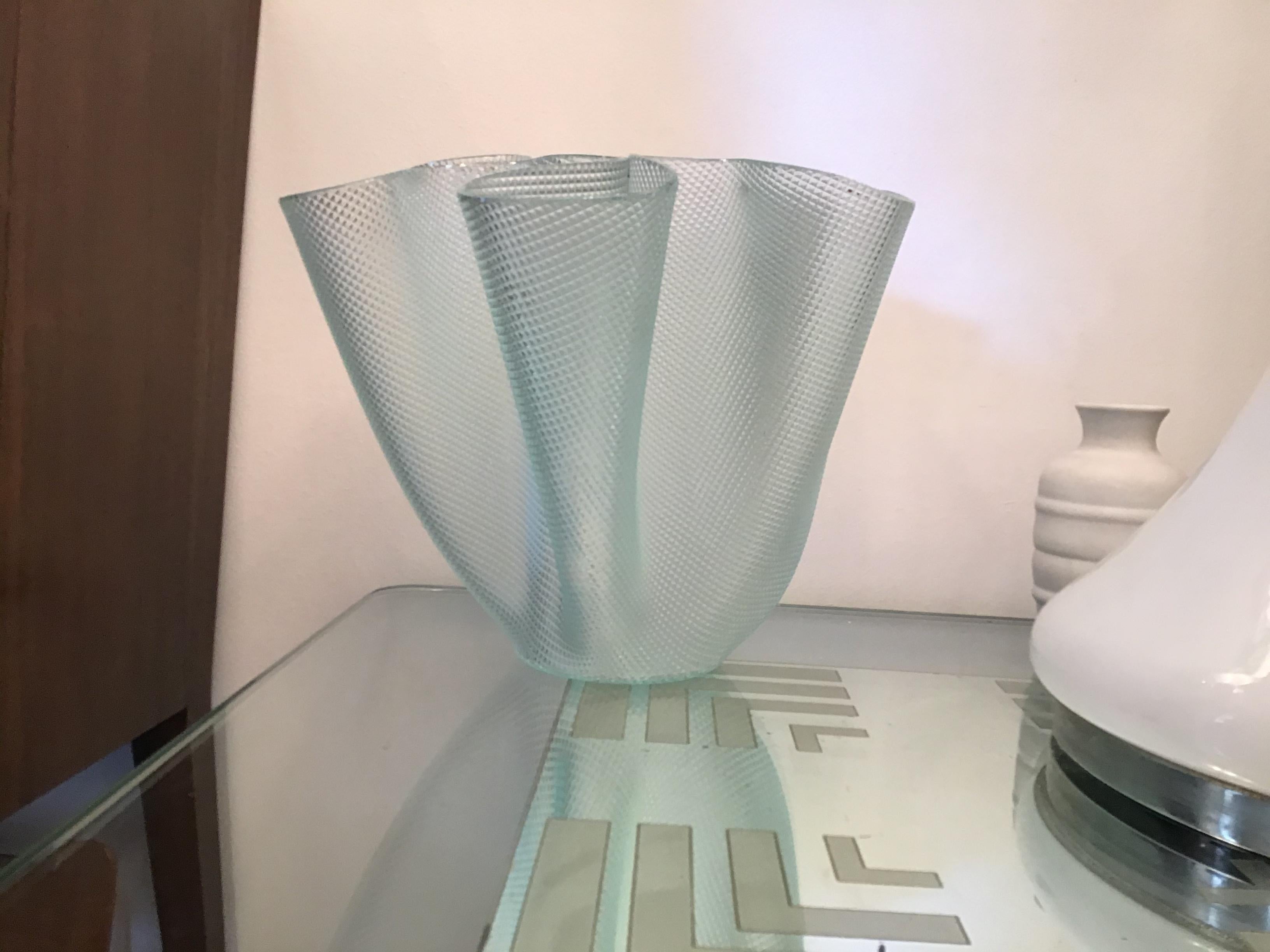 Fontana Arte “Cartoccio” Glass, 1949 For Sale 7