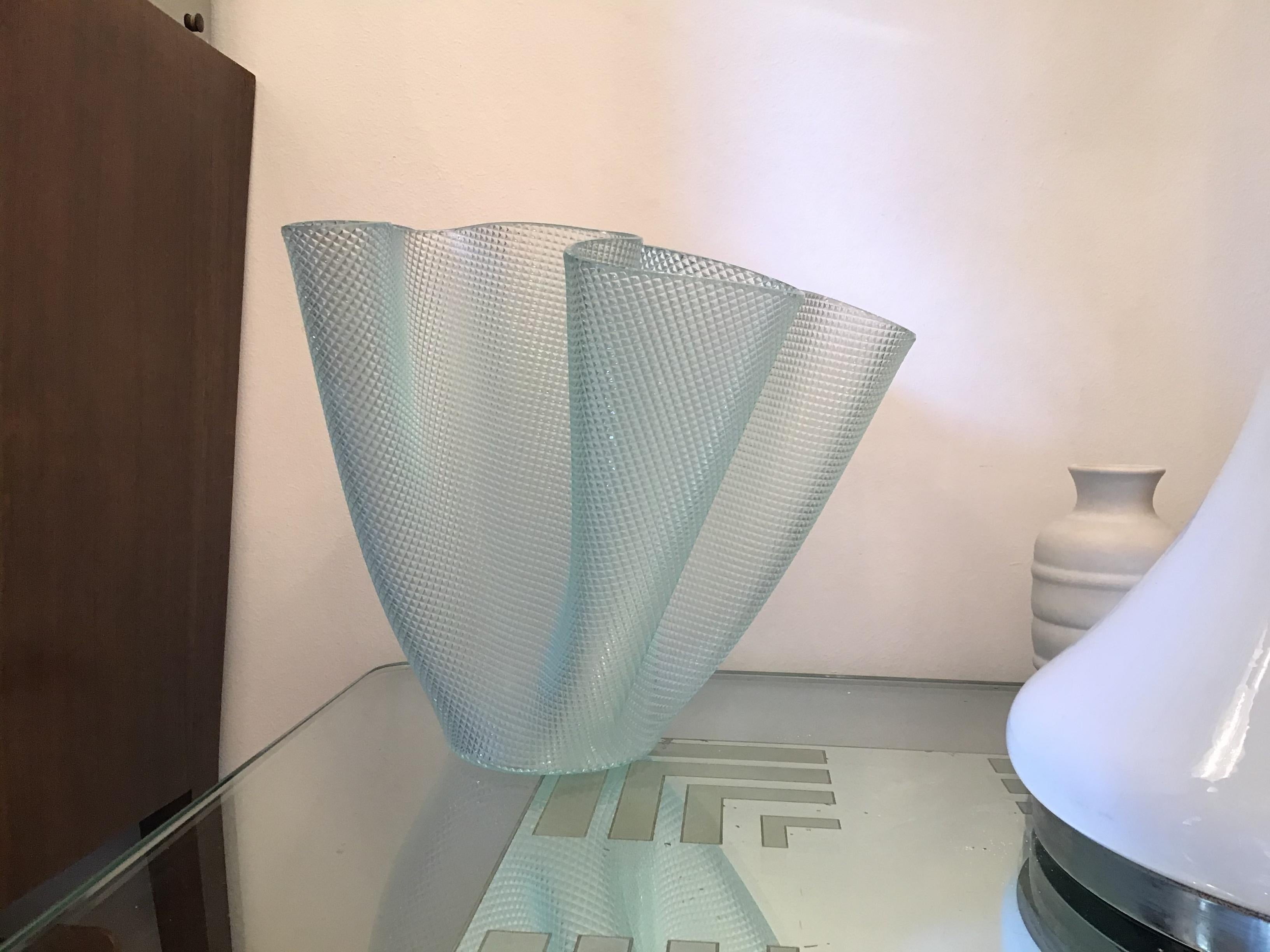 Fontana Arte “Cartoccio” Glass, 1949 For Sale 8