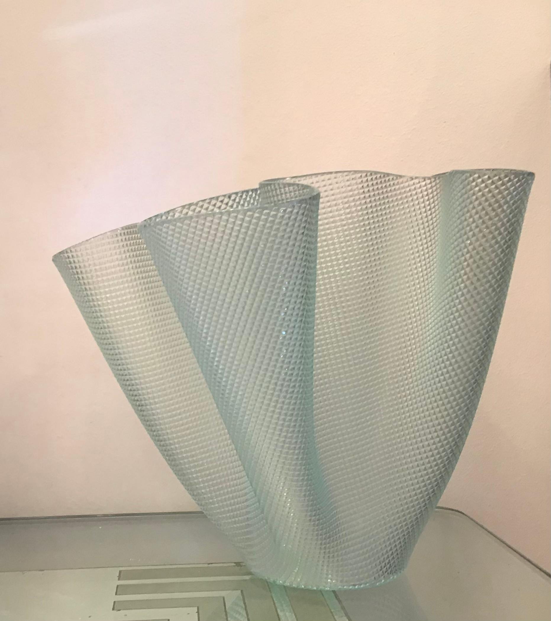 Fontana Arte “Cartoccio” Glass, 1949 For Sale 10