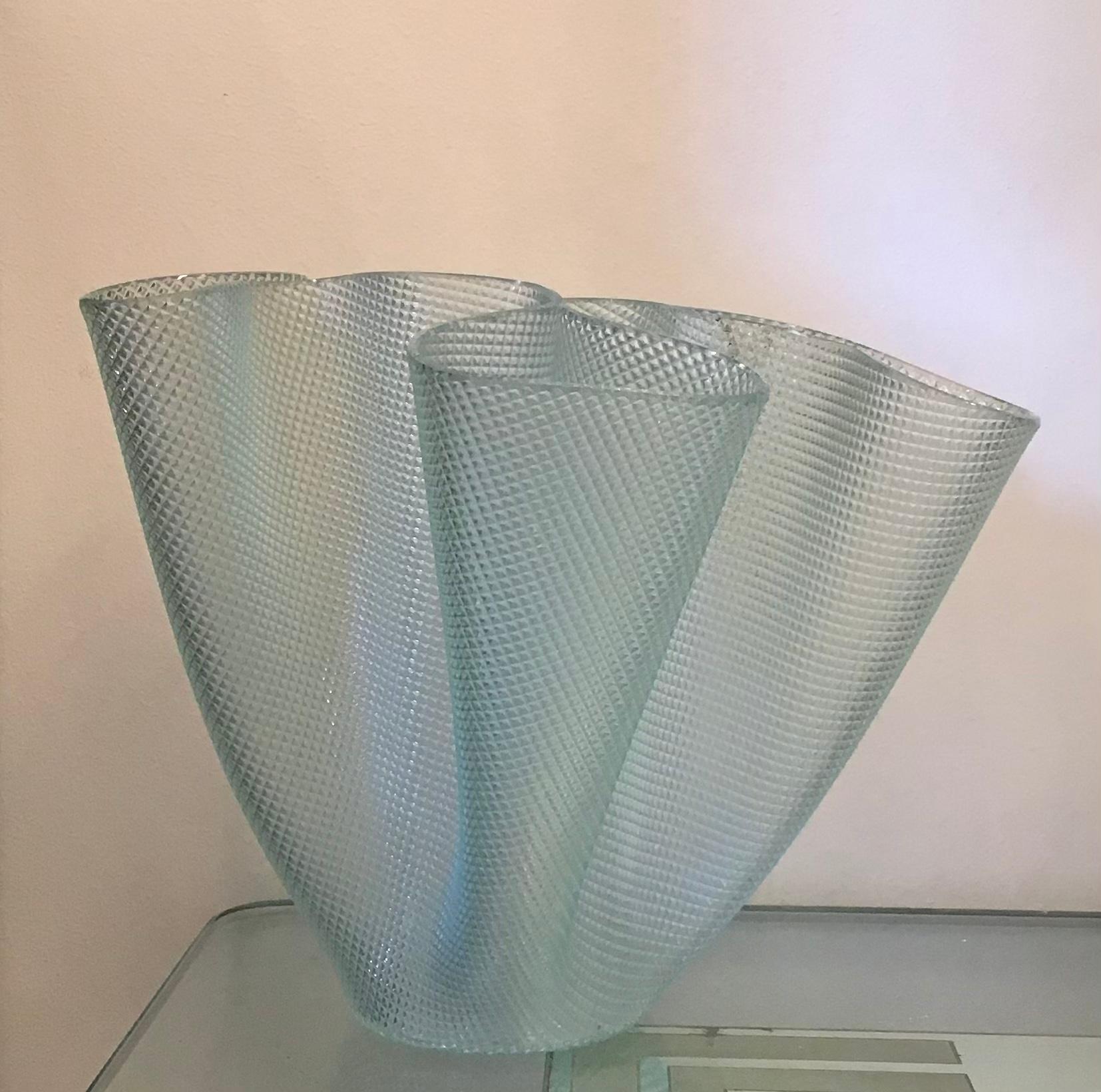 Fontana Arte “Cartoccio” glass, 1940.