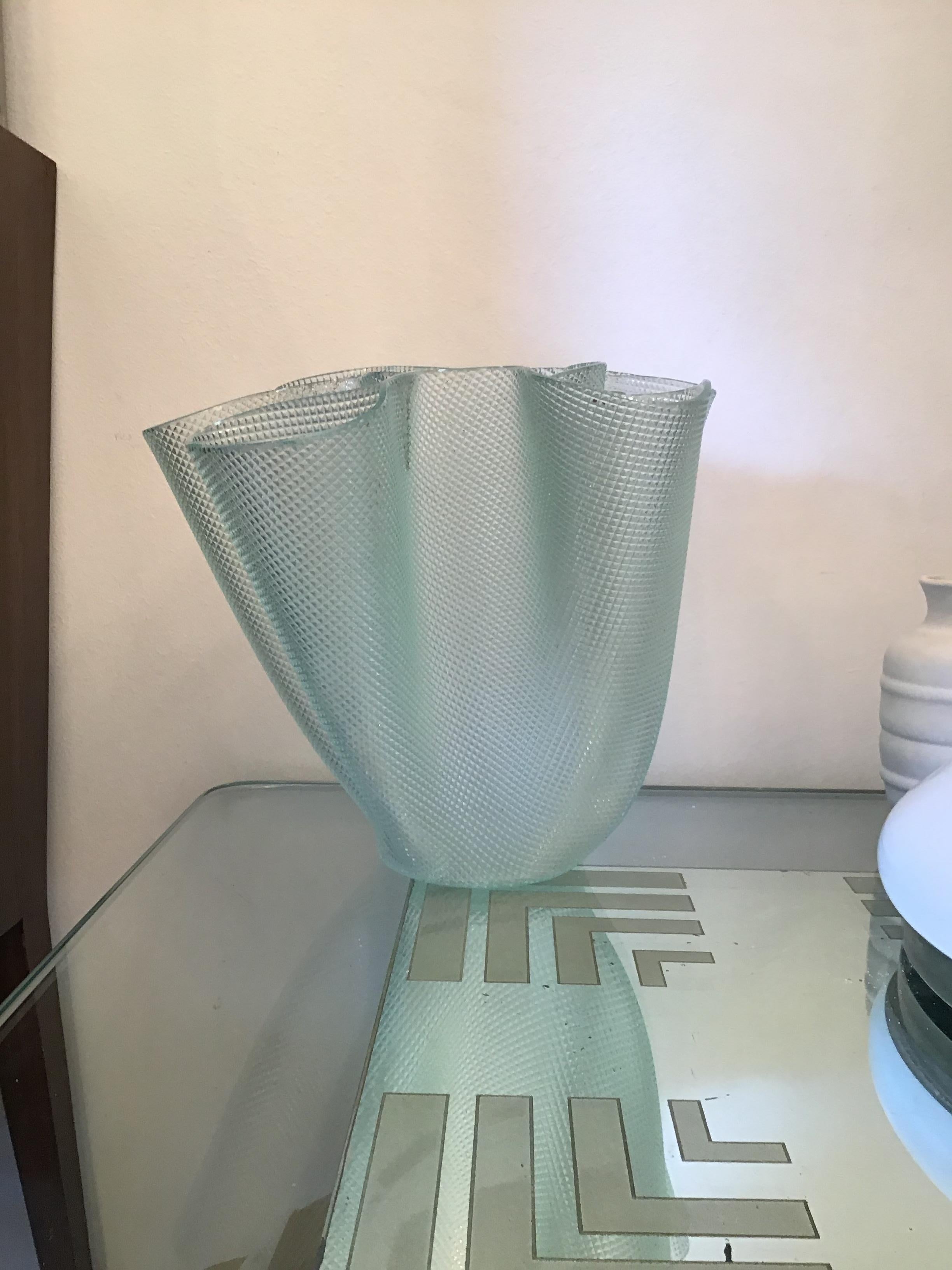 Fontana Arte “Cartoccio” Glass, 1949 In Excellent Condition For Sale In Milano, IT