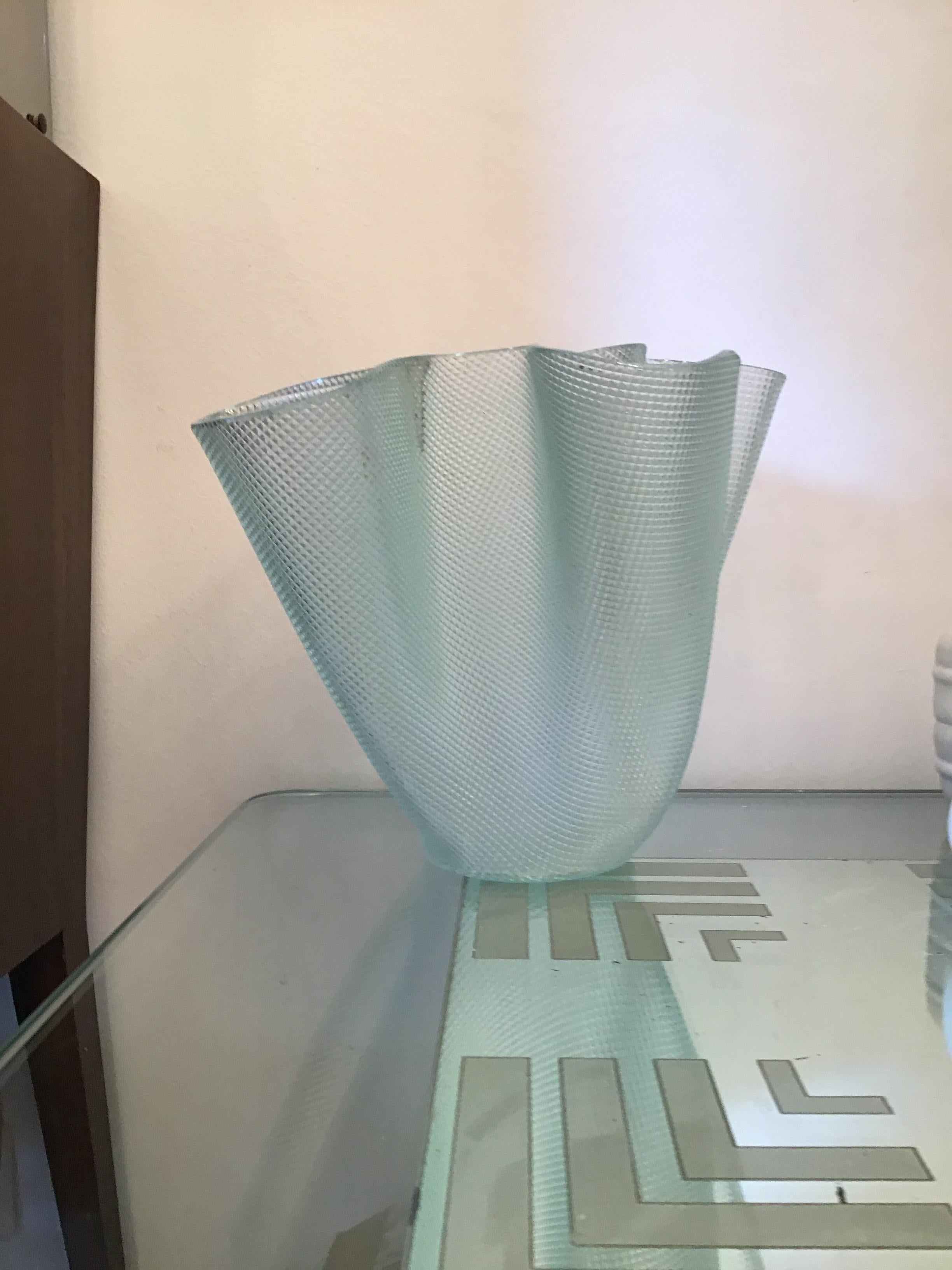 Fontana Arte “Cartoccio” Glass, 1949 For Sale 1