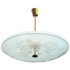 Fontana Arte Ceiling Fixture