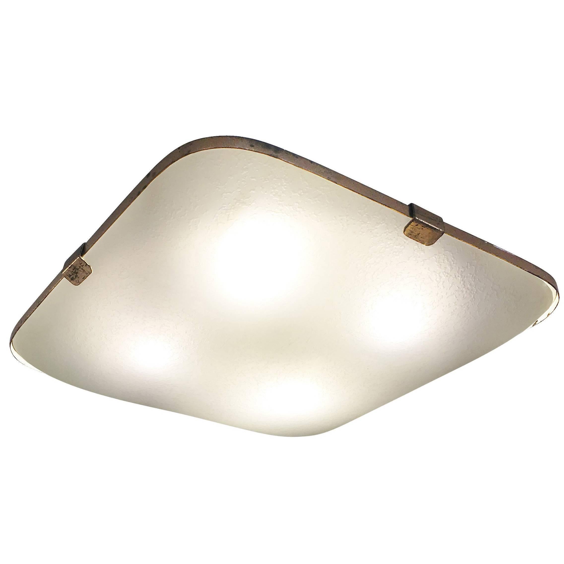 Fontana Arte Ceiling Light Model 1486 by Max Ingrand