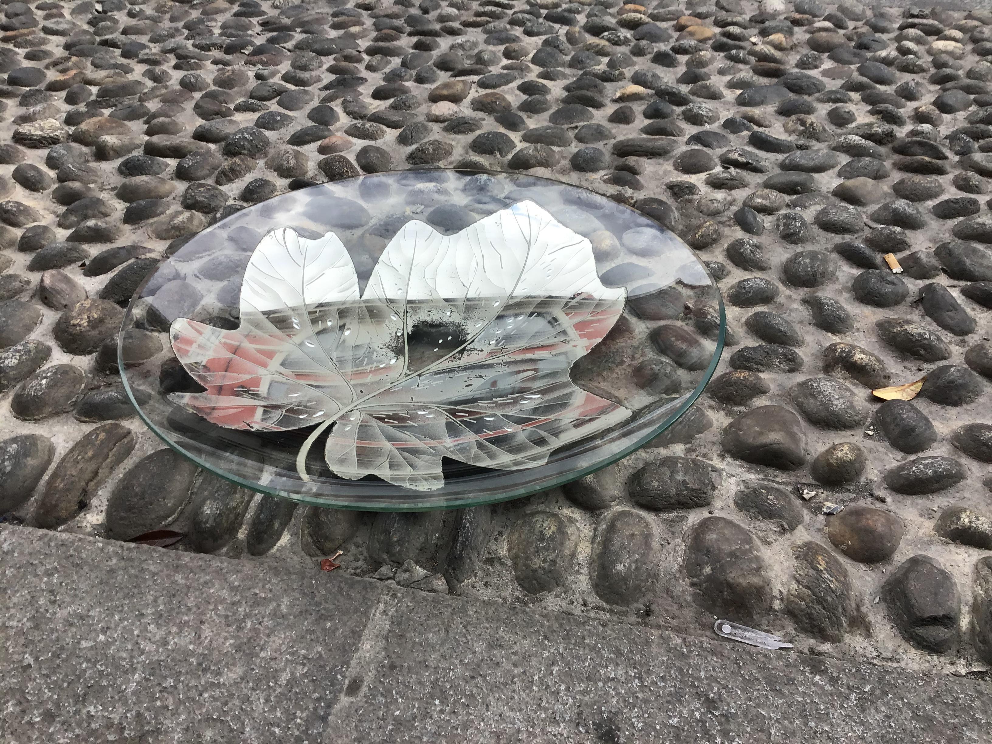 Centre de table en verre Fontana Arte, Italie, 1940  en vente 3