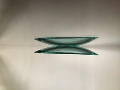 Fontana Arte Centerpiece/Svuota Tasche Glass, 1950, Italy