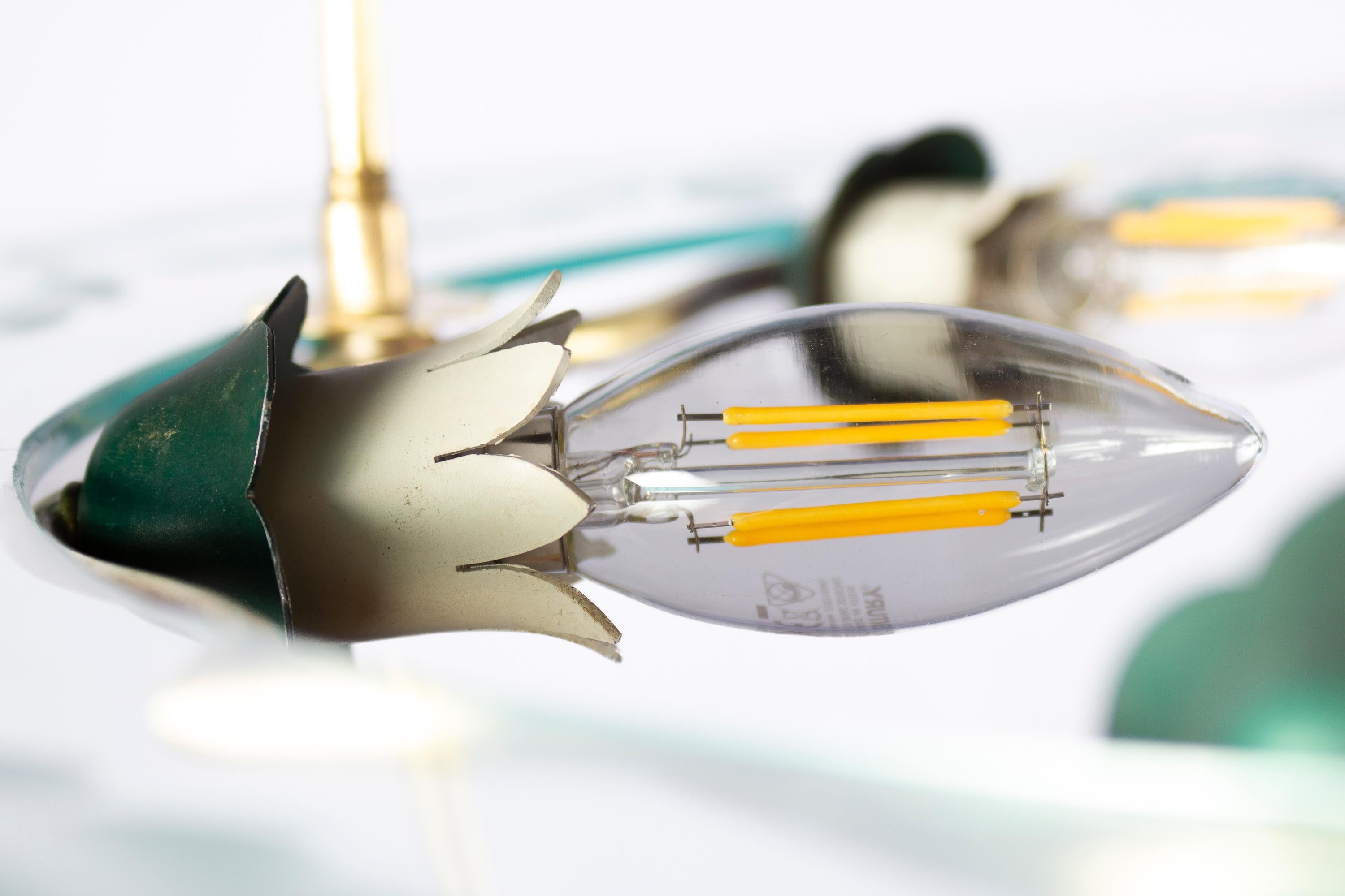 Lámpara de Fontana Arte  de Pietro Chiesa, Italia, década de 1940 en venta 1