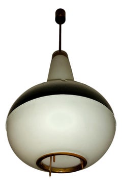Fontana Arte Chandelier Pendant  Model 1954 Design Max Ingrand 1955