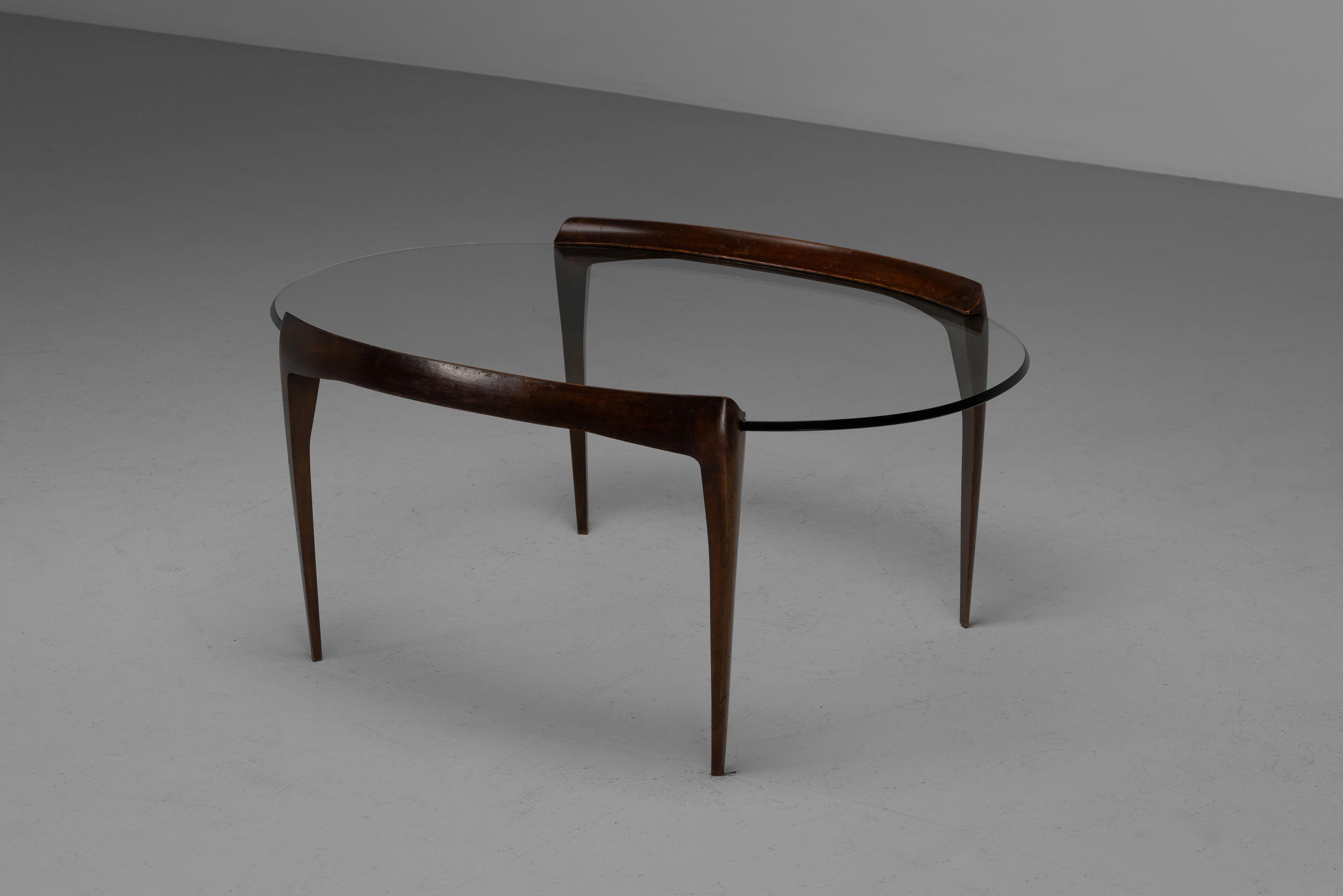 Mordenzato Tavolino Fontana Arte made in Italy 1952 in vendita
