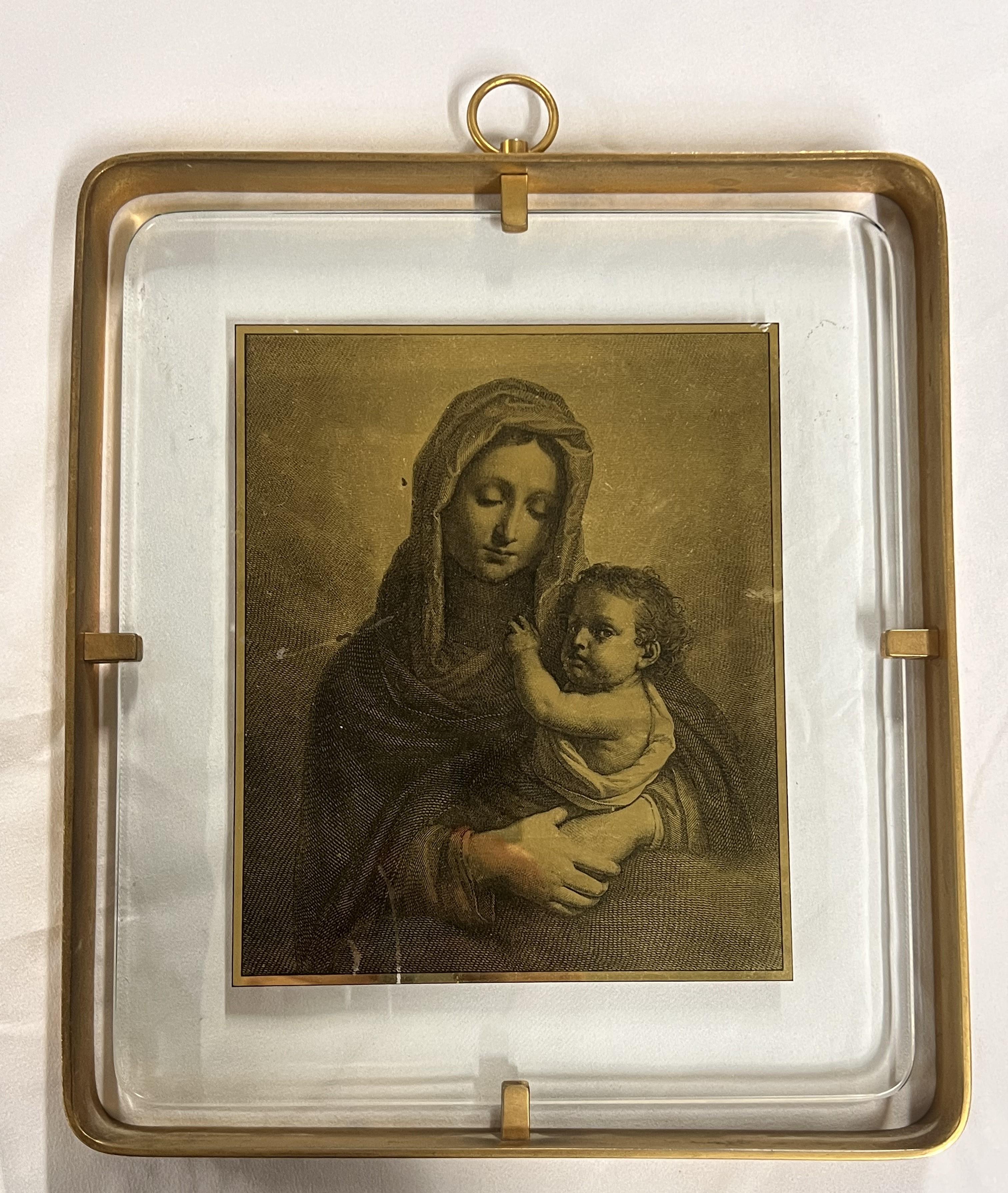 Devotionales Objekt von Fontana Arte, Modell 131 im Zustand „Gut“ im Angebot in Red Lion, PA