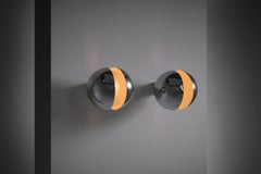 Fontana Arte ‘Diaframma’ Wall Sconces, Italy 1960s, Set of Two