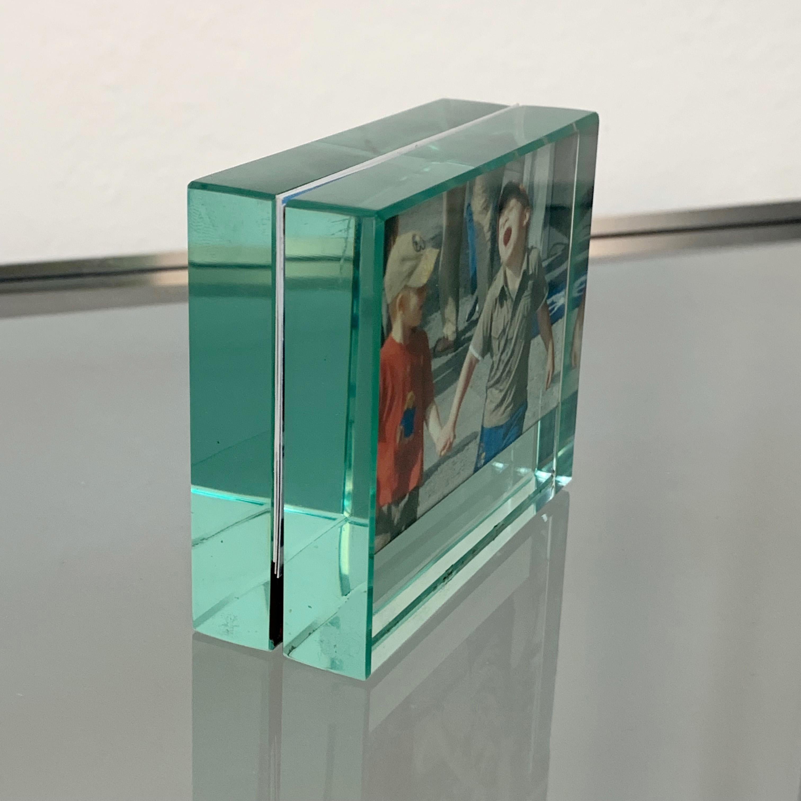 two sided glass frame