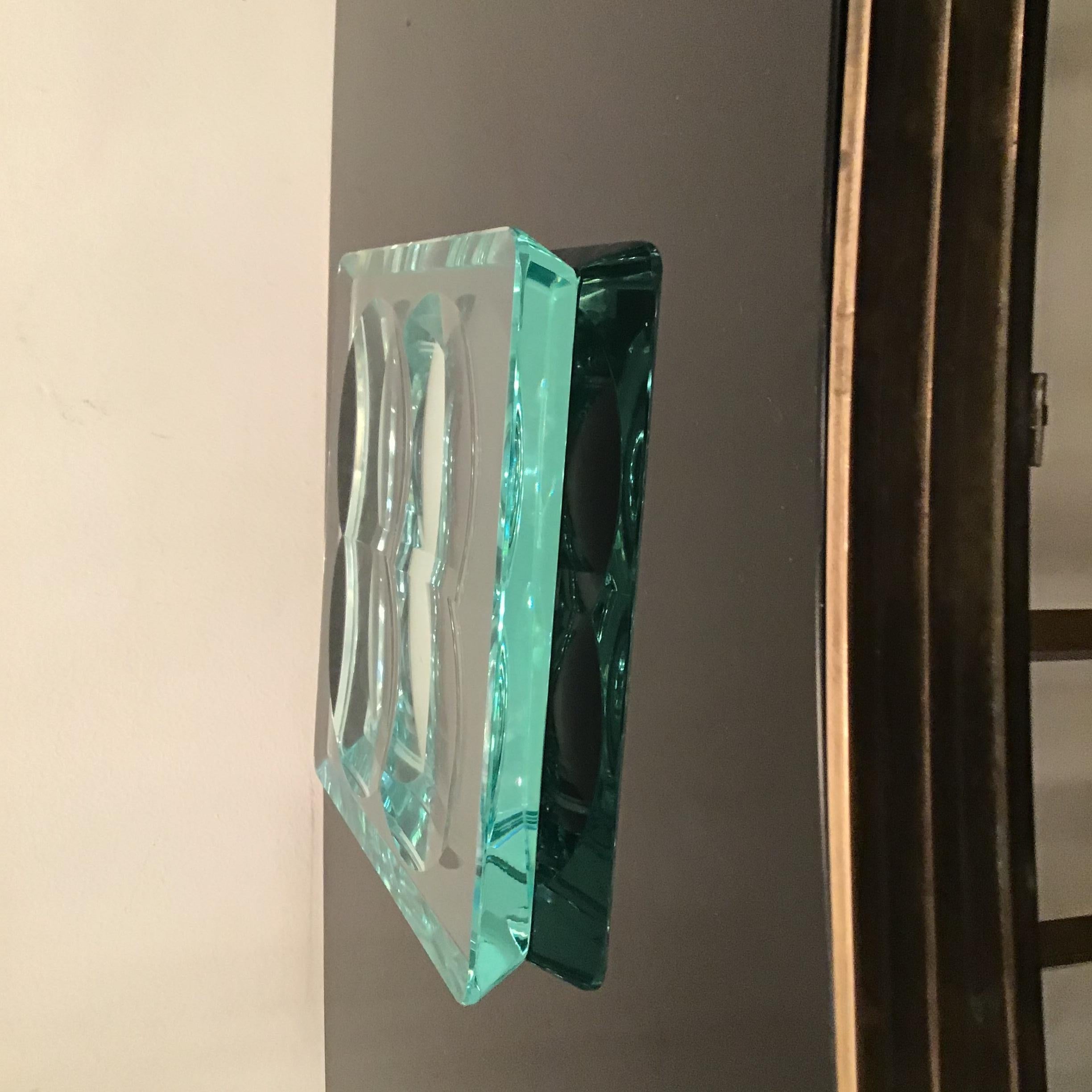 Italian Fontana Arte Empty Pocket Glass, 1955, Italy For Sale