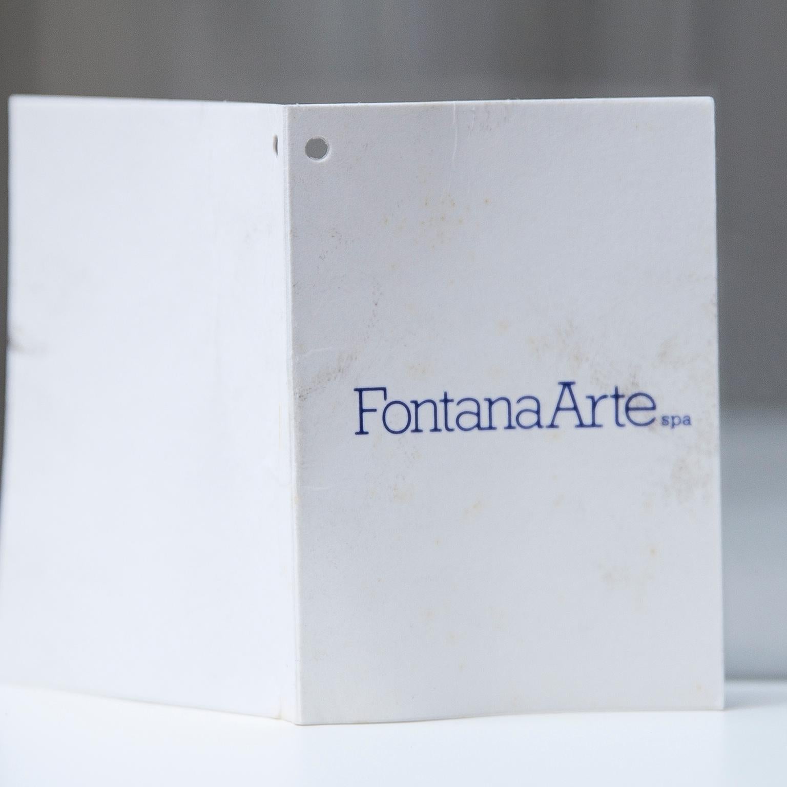 Glass Fontana Arte Fatua Table Lamp by Guido Rosati