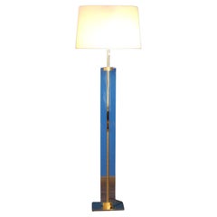 Fontana Arte Floor Lamp in Glass and Brass from the 60s