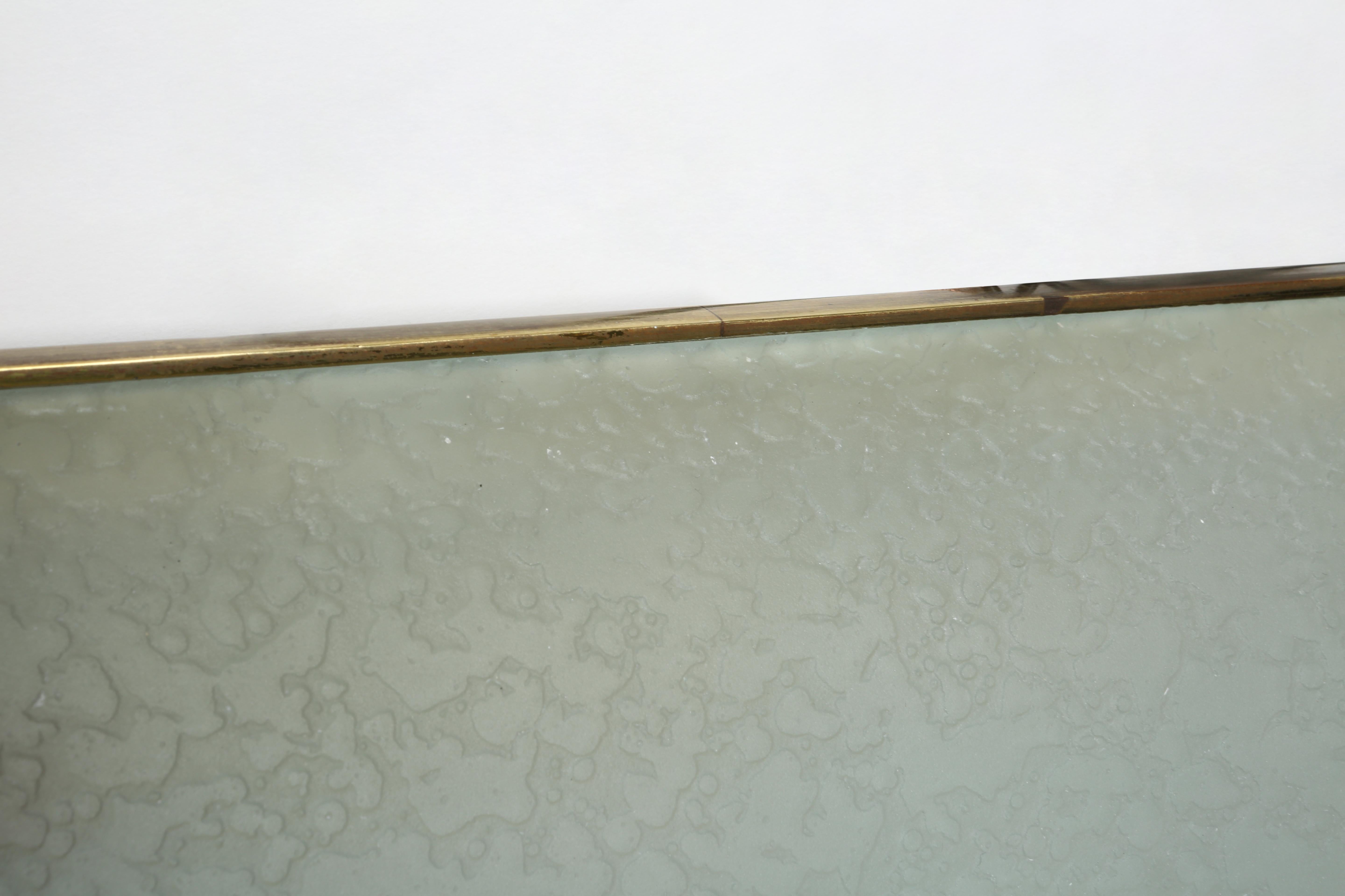 Fontana Arte Flush Mount Light, Italy 1960s For Sale 3