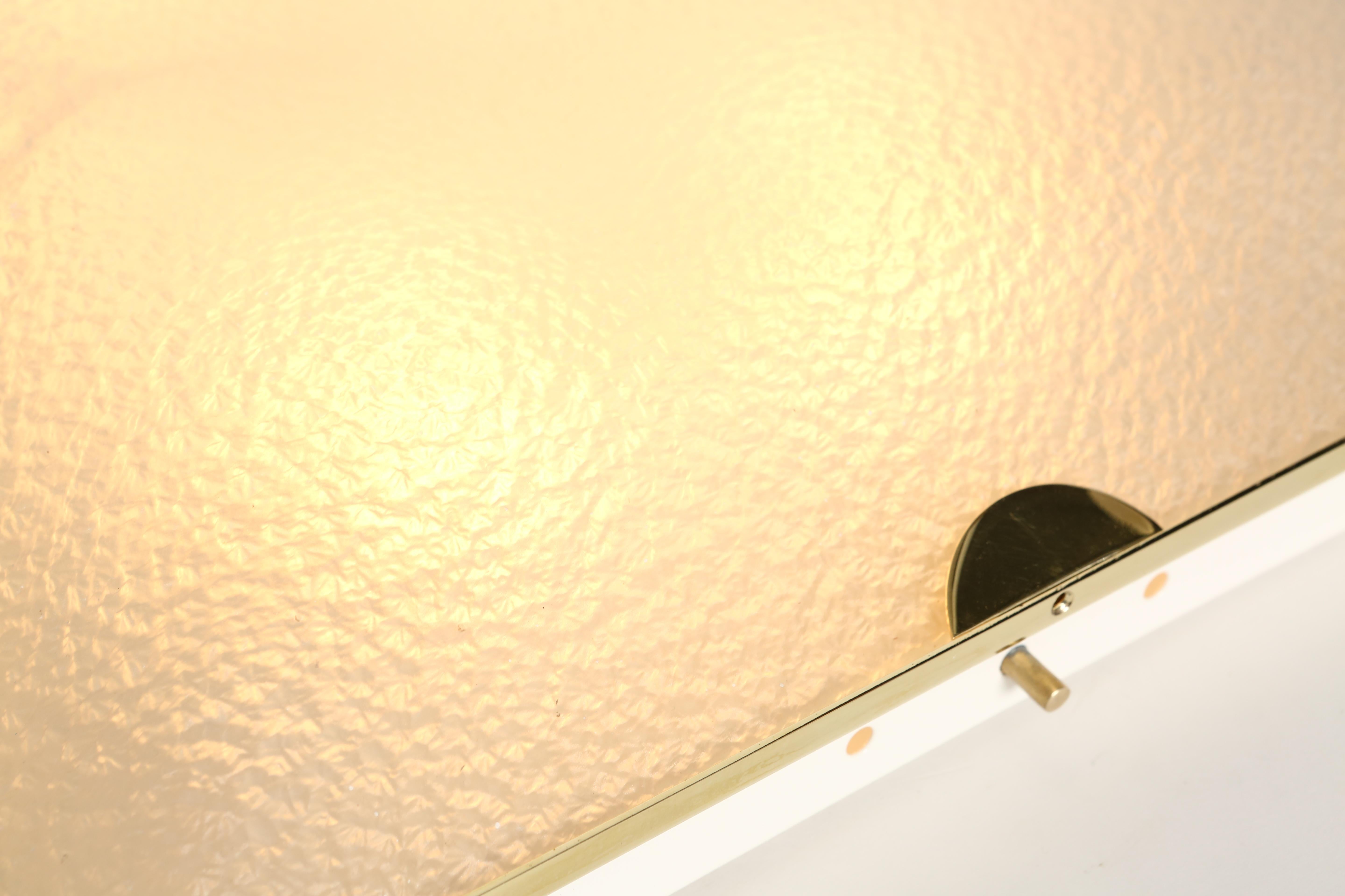 Fontana Arte, lampe à encastrer, modèle 1940, Italie, vers les années 1960. en vente 5