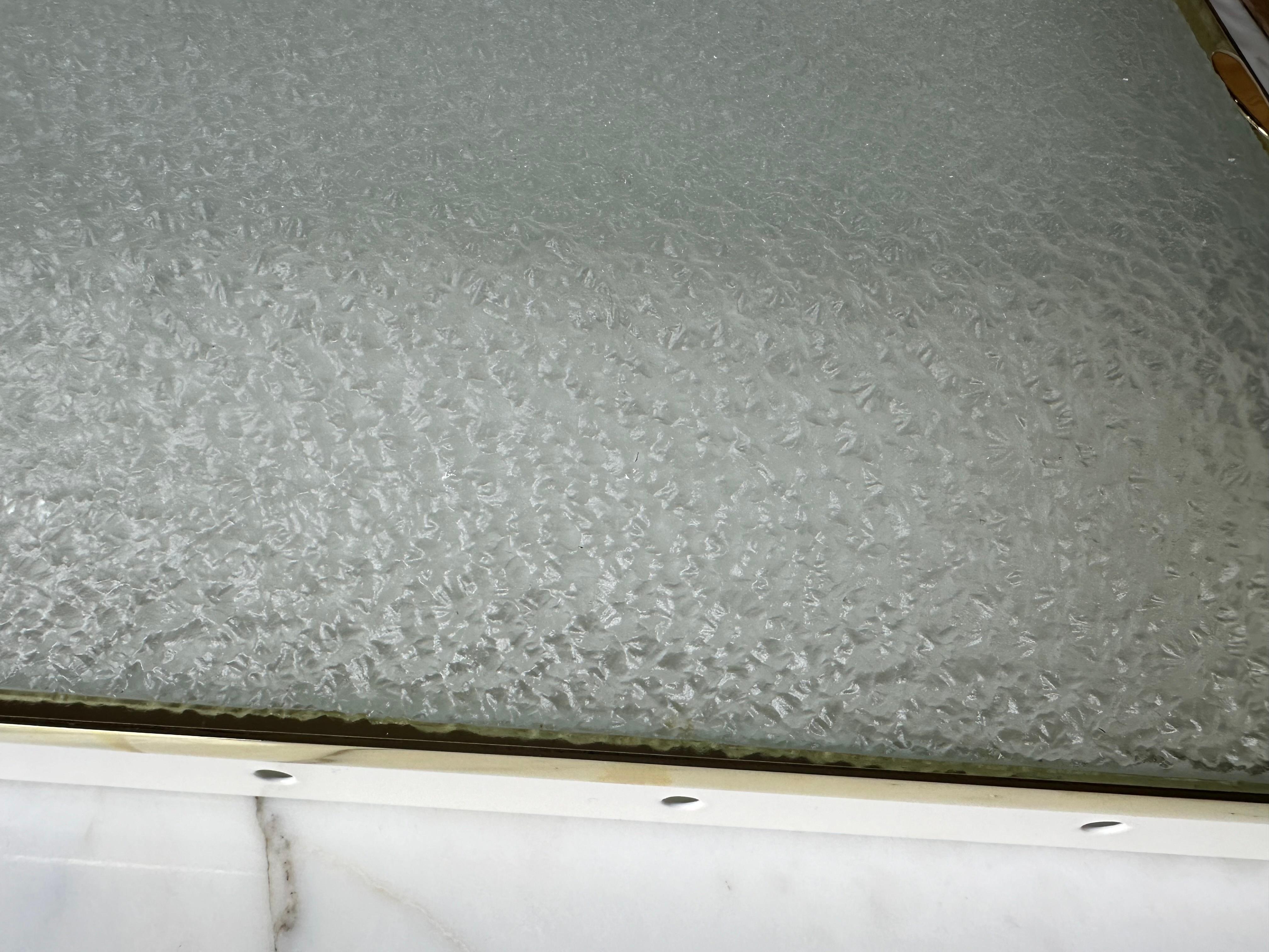 Fontana Arte, lampe à encastrer, modèle 1940, Italie, vers les années 1960. en vente 9