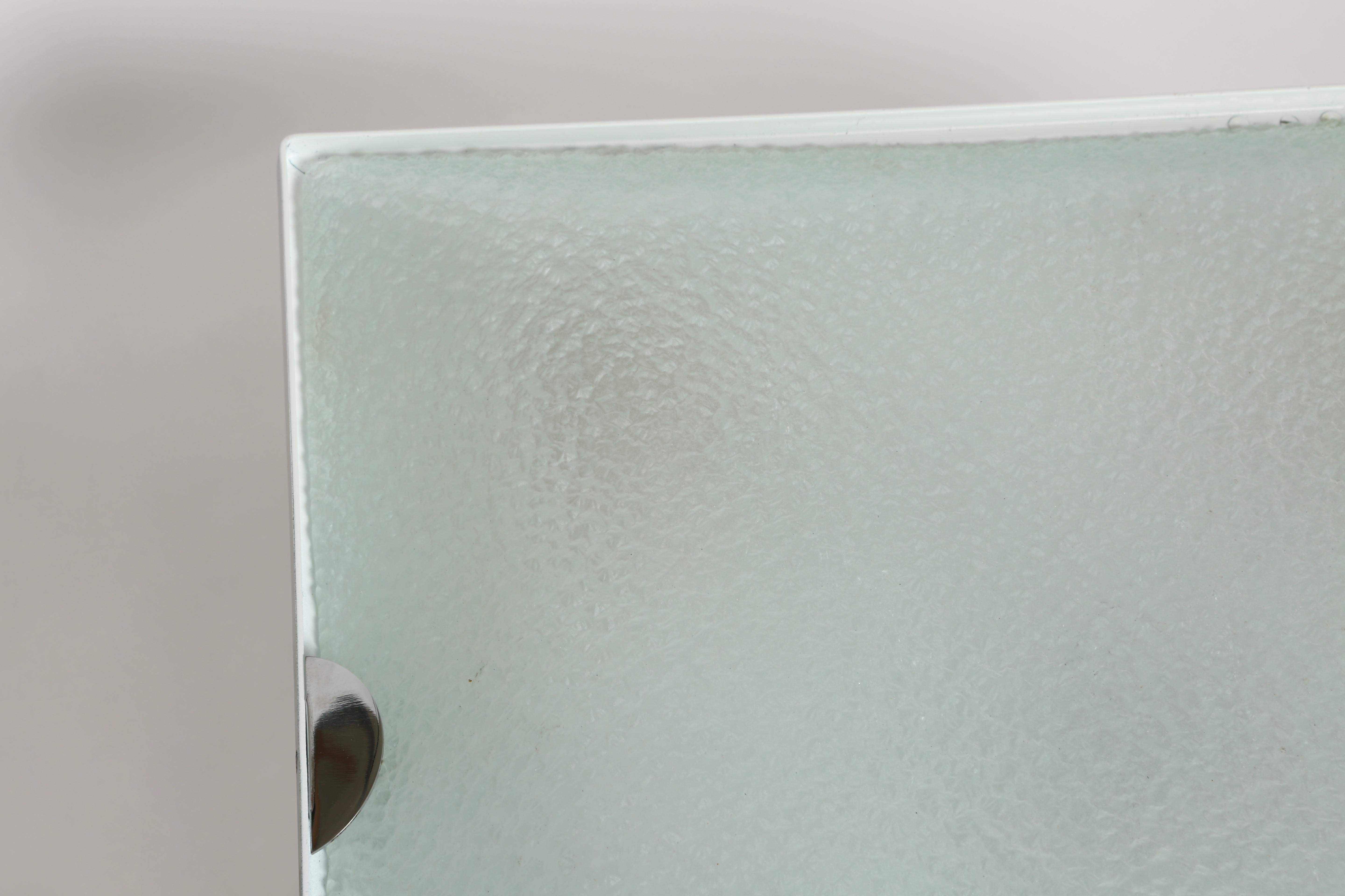 Émaillé Fontana Arte, lampe à encastrer, modèle 1940, Italie, vers les années 1960. en vente